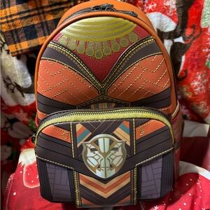 Loungefly Marvel Black Panther Okoye Cosplay Mini Backpack